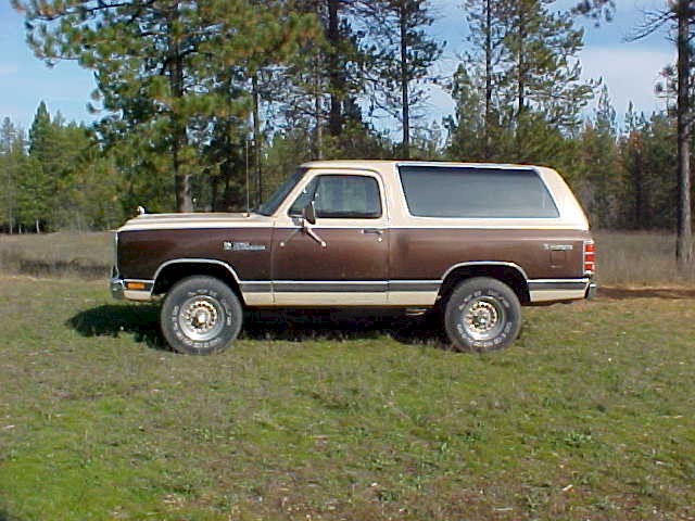 Dodge Ram Charger 4 Wheel Drive Custom Restoration